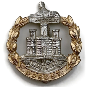 Dorset Regiment Dorsetshire Staybrite Anodised Cap Badge - Staybright