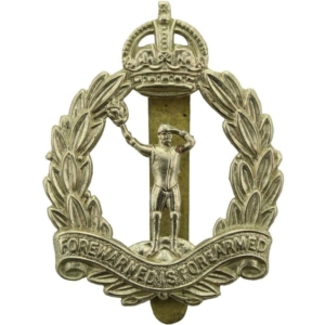 WW2 Royal Observer Corps ROC Cap Badge - SLIDER VERSION