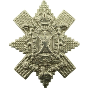 WW1 Royal Highland (Black Watch) Regiment Cap Badge - FIRST PATTERN