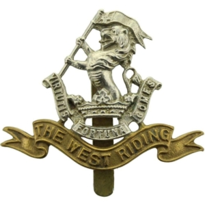 WW1 Duke of Wellington's West Riding Regiment Cap Badge