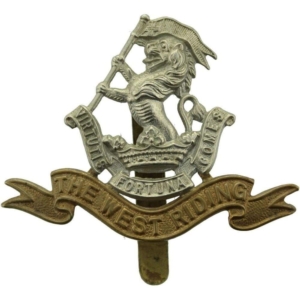 WW1 Duke of Wellington's West Riding Regiment Cap Badge