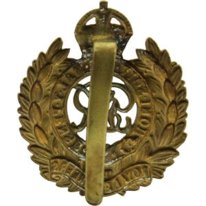 WW2 Royal Engineers Corps (George VI) Cap Badge