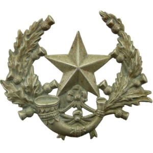 WW1 The Cameronians (Scottish Rifles) Regiment Cap Badge
