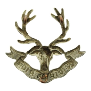 WW1 Seaforth Highlanders Regiment Cap Badge 3X LUGS VERSION
