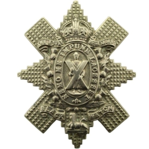 WW1 Royal Highland (Black Watch) Regiment Cap Badge - FIRST PATTERN