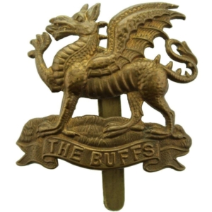 WW1 Royal East Kent (The Buffs) Regiment Cap Badge