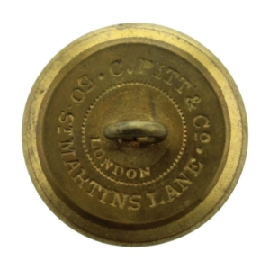 VICTORIAN 5th Regiment of Foot (Northumberland Fusiliers) Tunic Button - 26mm