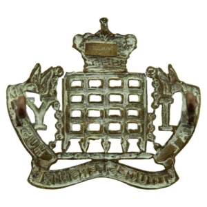 Royal Gloucestershire Hussars Imperial Yeomanry Regiment Cap Badge - GAUNT LONDON