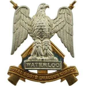 Royal Scots Dragoon Guards Regiment Cap Badge