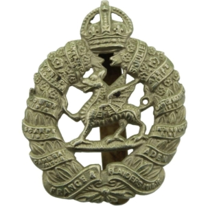 WW2 1st Monmouthshire Regiment Cap Badge