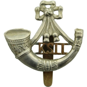 Kings Shropshire Light Infantry KSLI Regiment (King's) Cap Badge - F.N. B'HAM