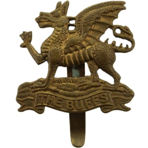 WW1 Royal East Kent (The Buffs) Regiment Cap Badge