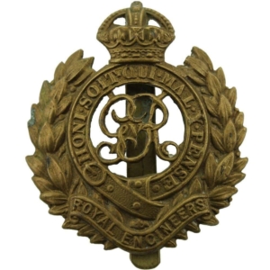 WW1 Royal Engineers Corps (George V) Cap Badge