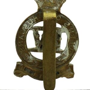 WW1 4th Queens Own Hussars Regiment Queen's Cap Badge
