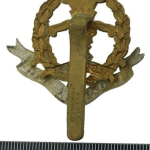 WW1 Middlesex Regiment Cap Badge - DOWLER BIRMINGHAM Makers Mark