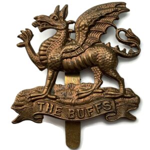WW1 Royal East Kent (The Buffs) Regiment Cap Badge