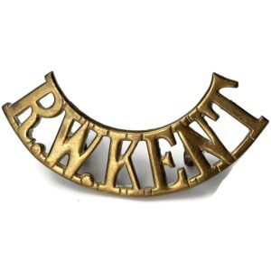 Royal West Kent Regiment RWK Shoulder Title