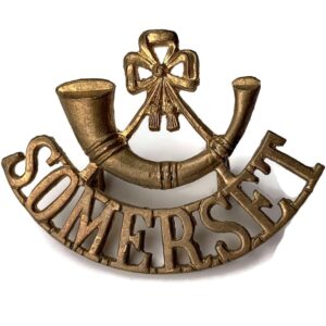 Somerset Light Infantry Regiment Shoulder Title