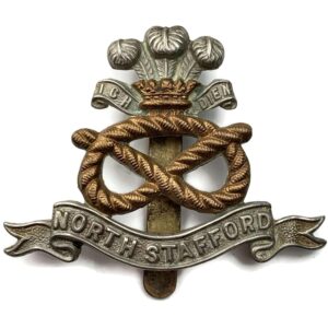 North Staffordshire (Stafford) Regiment Cap Badge