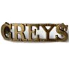 Royal Scots Greys Regiment Shoulder Title