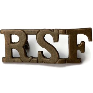 Royal Scots Fusiliers Regiment (RSF Scottish) Shoulder Title