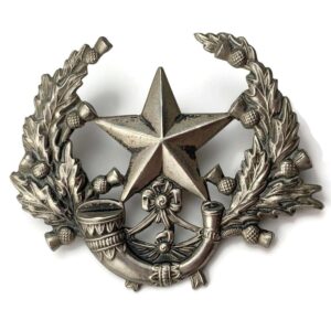 WW1 The Cameronians (Scottish Rifles) Regiment Cap Badge
