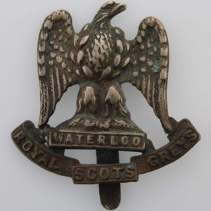 Royal Scots Greys Regiment Cap Badge