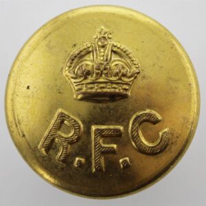 WW1 Royal Flying Corps RFC Tunic Button JENNENS & CO LTD LONDON - 24mm