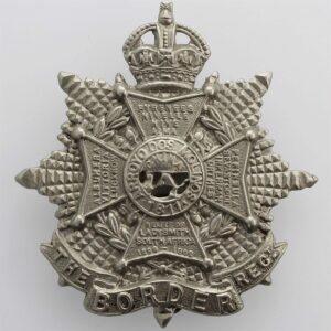 WW2 The Border Regiment Cap Badge