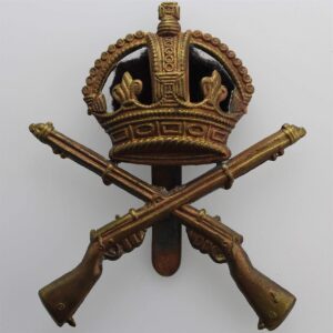 School of Musketry Cap Badge - SINGLE CONSTRUCTION