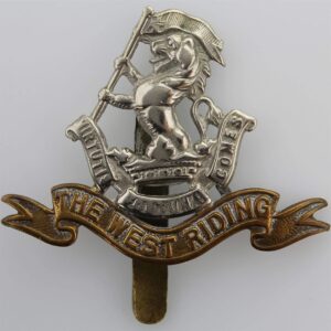 WW1 Duke of Wellingtons West Riding Regiment Cap Badge