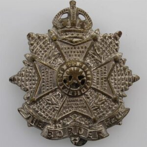 The Border Regiment Cap Badge - F.N. B'HAM Makers Mark