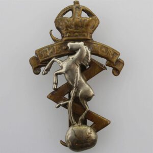 WW2 Royal Electrical & Mechanical Engineers REME Cap Badge