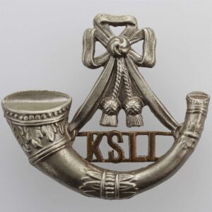 Kings Shropshire Light Infantry KSLI Regiment (King's) Cap Badge - LUGS VERSION
