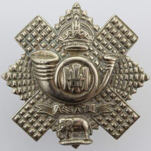 WW2 Highland Light Infantry Regiment HLI Scottish Cap Badge