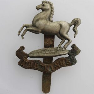 WW1 Kings Liverpool Regiment (King's) Cap Badge - FIRST PATTERN