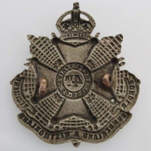 4th Cumberland and Westmorland Battalion, The Border Regiment Cap Badge