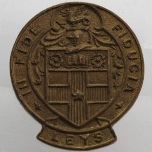 Leys School Cambridge Officers Training Corps OTC Collar Badge