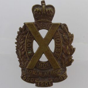 Scottish Horse Yeomanry Regiment Cap Badge