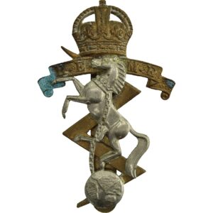 WW2 Royal Electrical & Mechanical Engineers REME Cap Badge