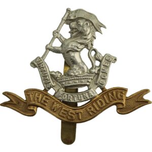 WW2 Duke of Wellingtons West Riding Regiment Cap Badge