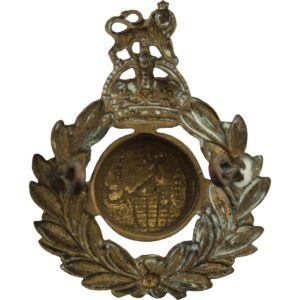WW1 Royal Marines Commando Corps Cap Badge
