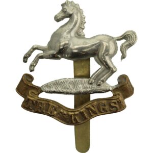 WW1 Kings Liverpool Regiment (King's) Cap Badge - FIRST PATTERN