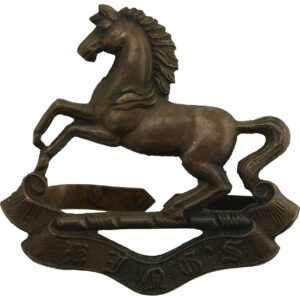 WW2 Kings Liverpool Regiment (King's) OFFICERS Bronze Officer's Cap Badge