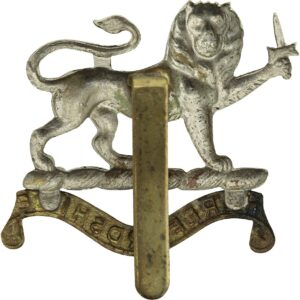 WW1 Herefordshire Light Infantry Regiment Cap Badge - FIRST PATTERN