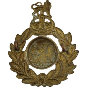WW1 Royal Marines Commando Corps Cap Badge