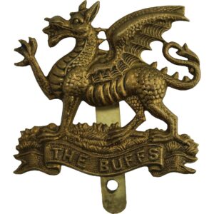 WW2 Royal East Kent (The Buffs) Regiment Cap Badge