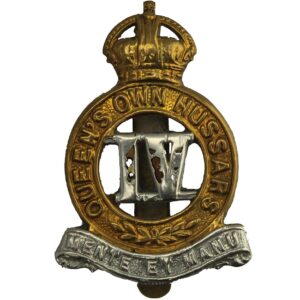 4th Queens Own Hussars Regiment Queen's Cap Badge