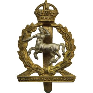 WW2 Royal Army Veterinary Corps RAVC Cap Badge