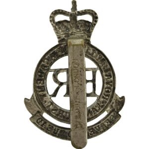 Royal Military Academy Sandhurst Officers Training Corps OTC Cap Badge - Queens Crown